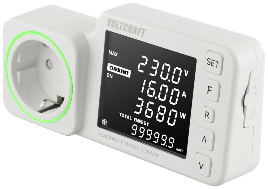 Conrad: Voltcraft Release New Electricity Meter with Built-in Data Logger